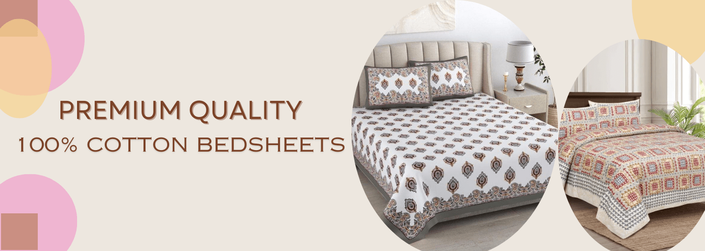 Premium Quality 100% cotton bedsheets