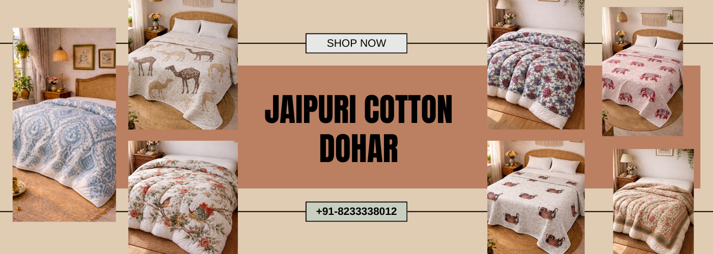 Bichavat Jaipur Cotton Dohars